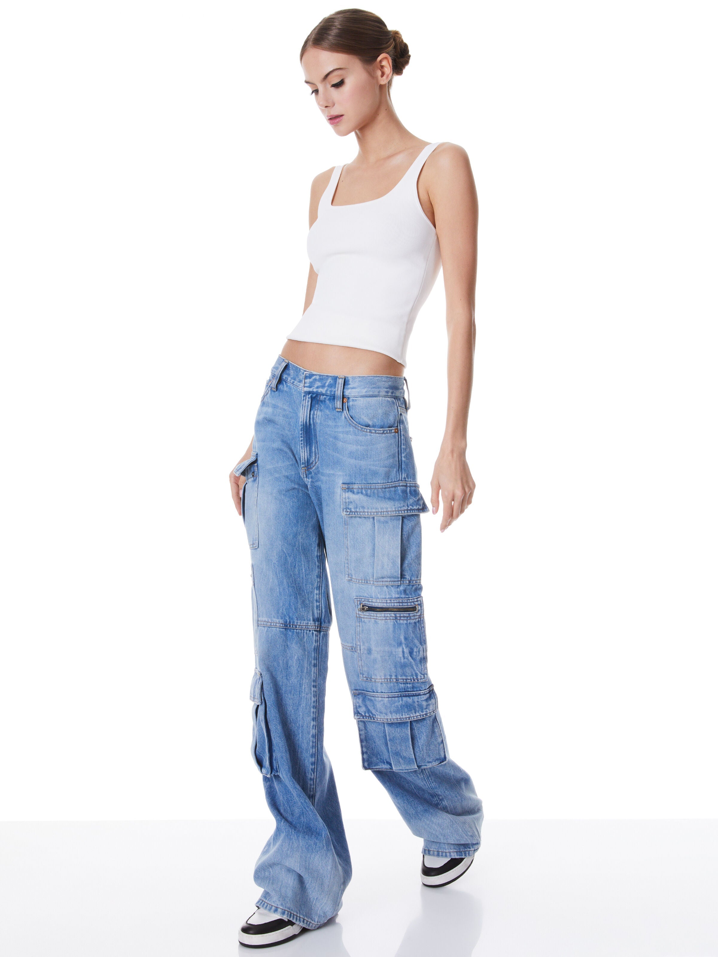 DARYN SCULPTING TANK-ALICE + OLIVIA