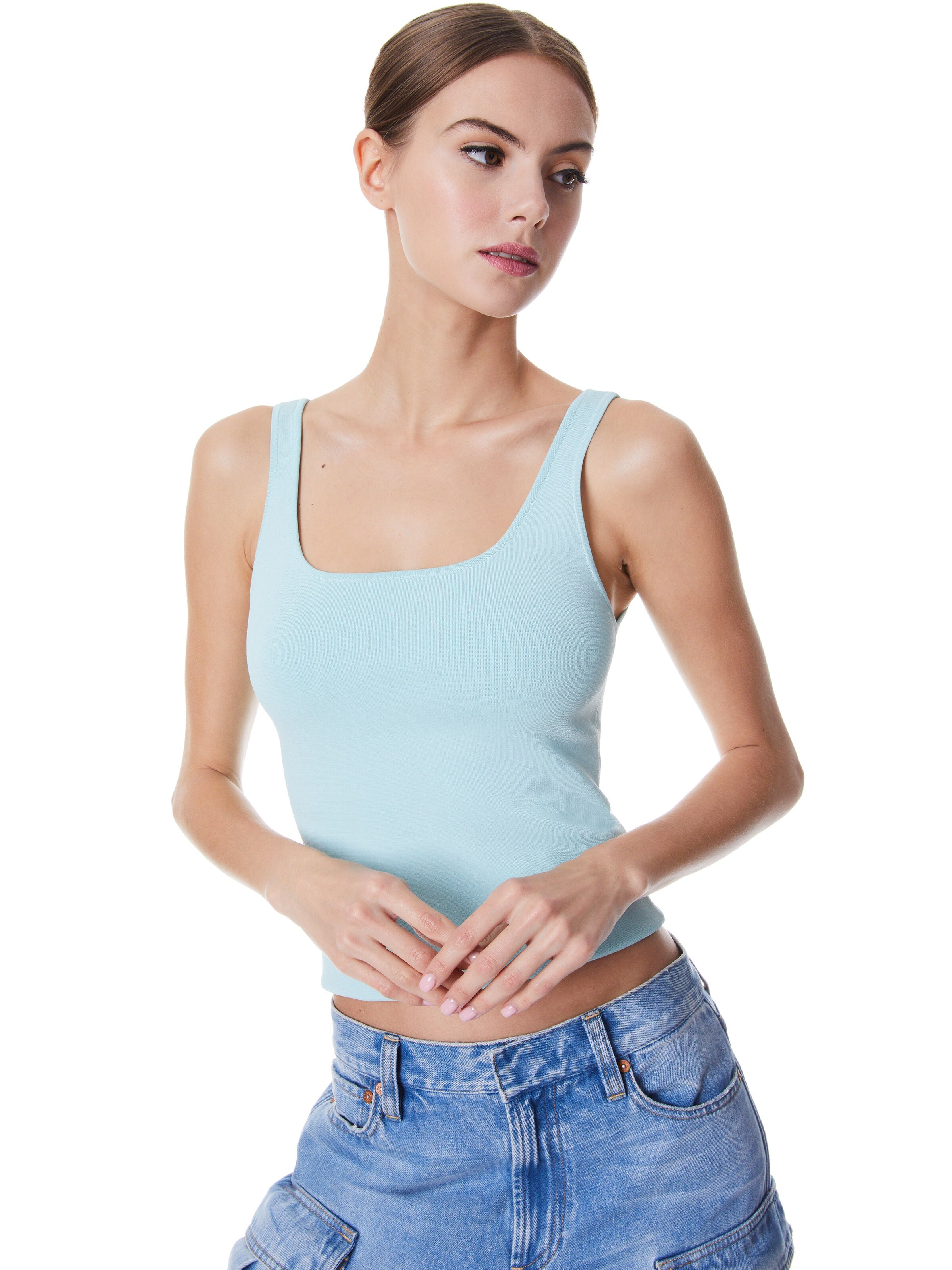 DARYN SCULPTING TANK-ALICE + OLIVIA