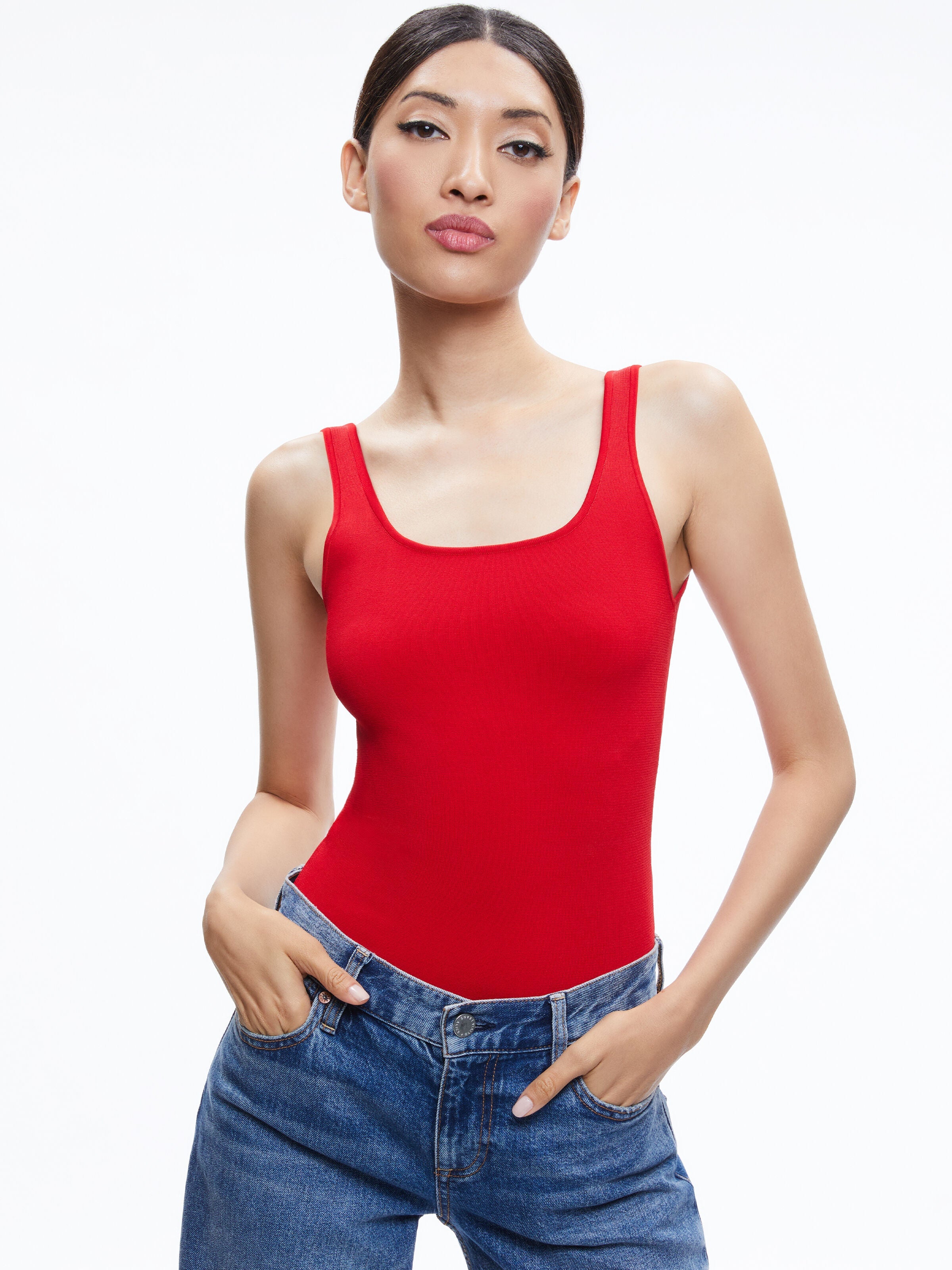 DARYN SCULPTING TANK-ALICE + OLIVIA