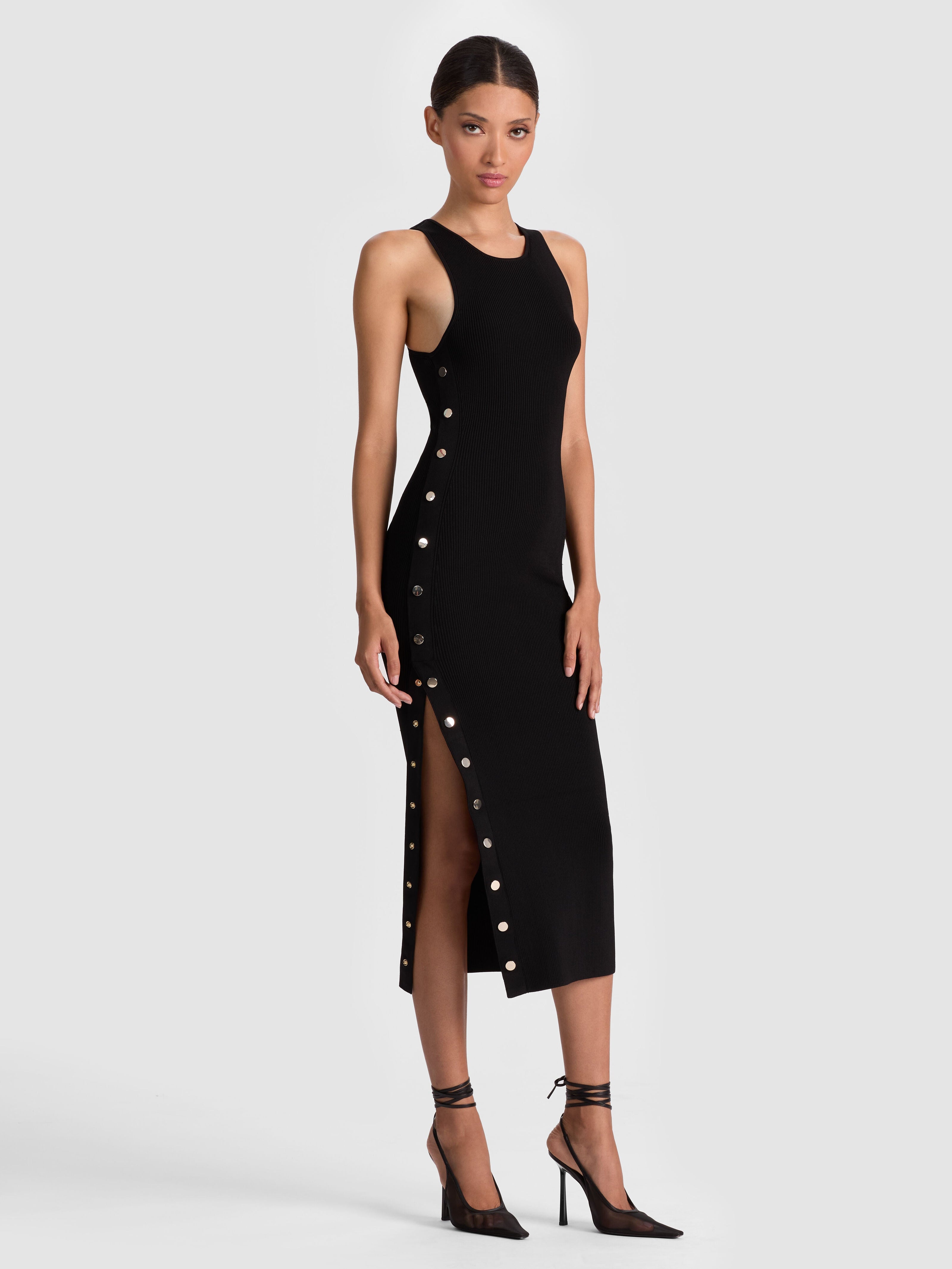 LALITA RACERBACK TANK DRESS-ALICE + OLIVIA