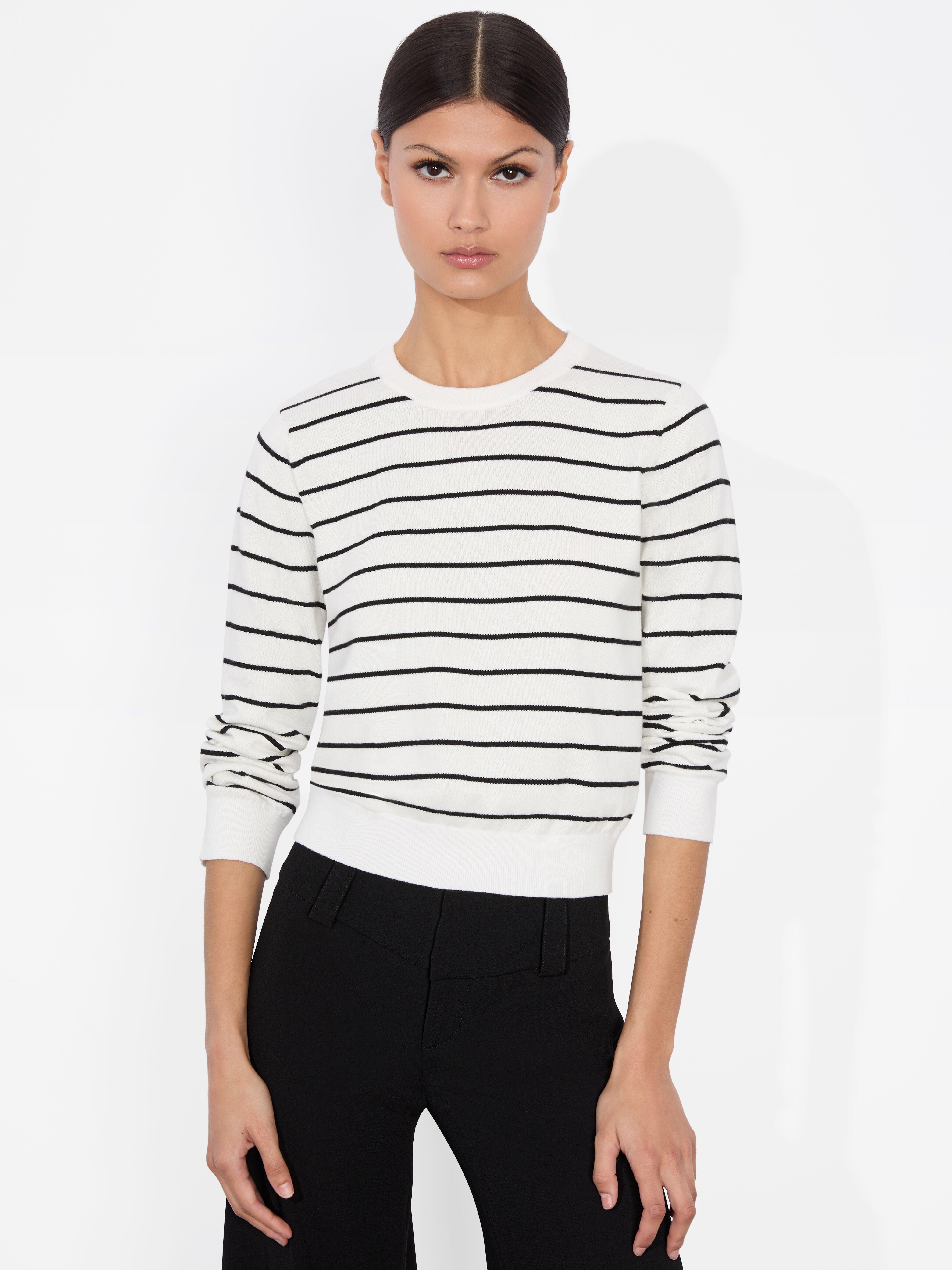 CAROLANN SHRUNKEN PULLOVER