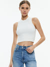 BIGSBY RIBBED TANK-SOFT WHITE-ALICE + OLIVIA