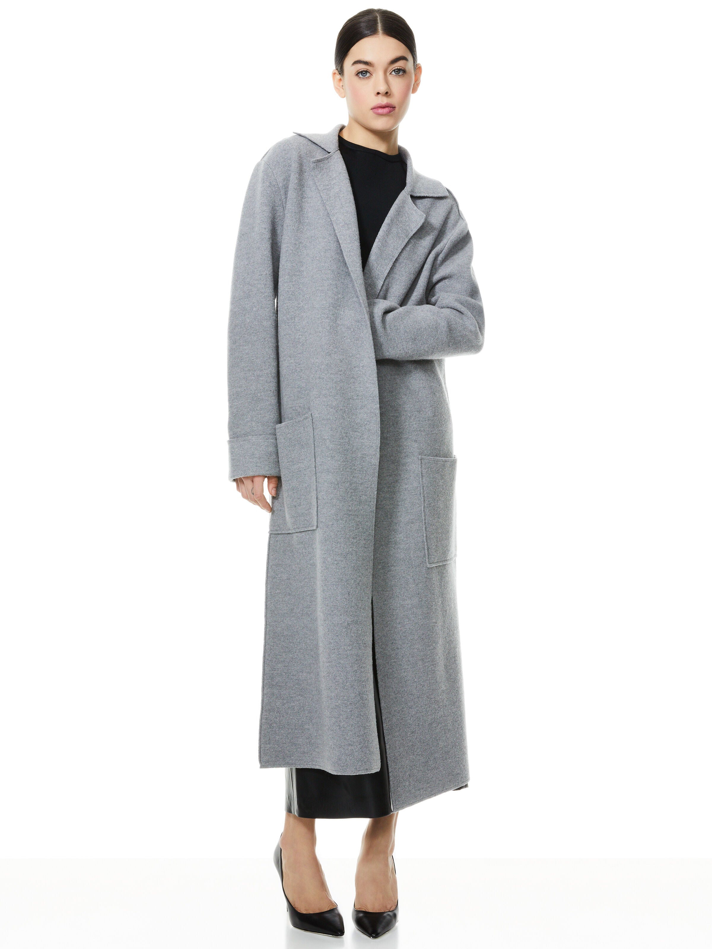 ELEANOR LONG SWEATER BLAZER-ALICE + OLIVIA