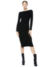 ROCHELLE BOATNECK MIDI DRESS-ALICE + OLIVIA