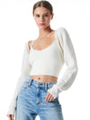 DORI KNIT SHRUG-ALICE + OLIVIA