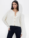 CECILIE CABLEKNIT CARDIGAN-ALICE + OLIVIA
