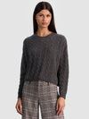 CECILIE CASHMERE CABLEKNIT PULLOVER-ALICE + OLIVIA