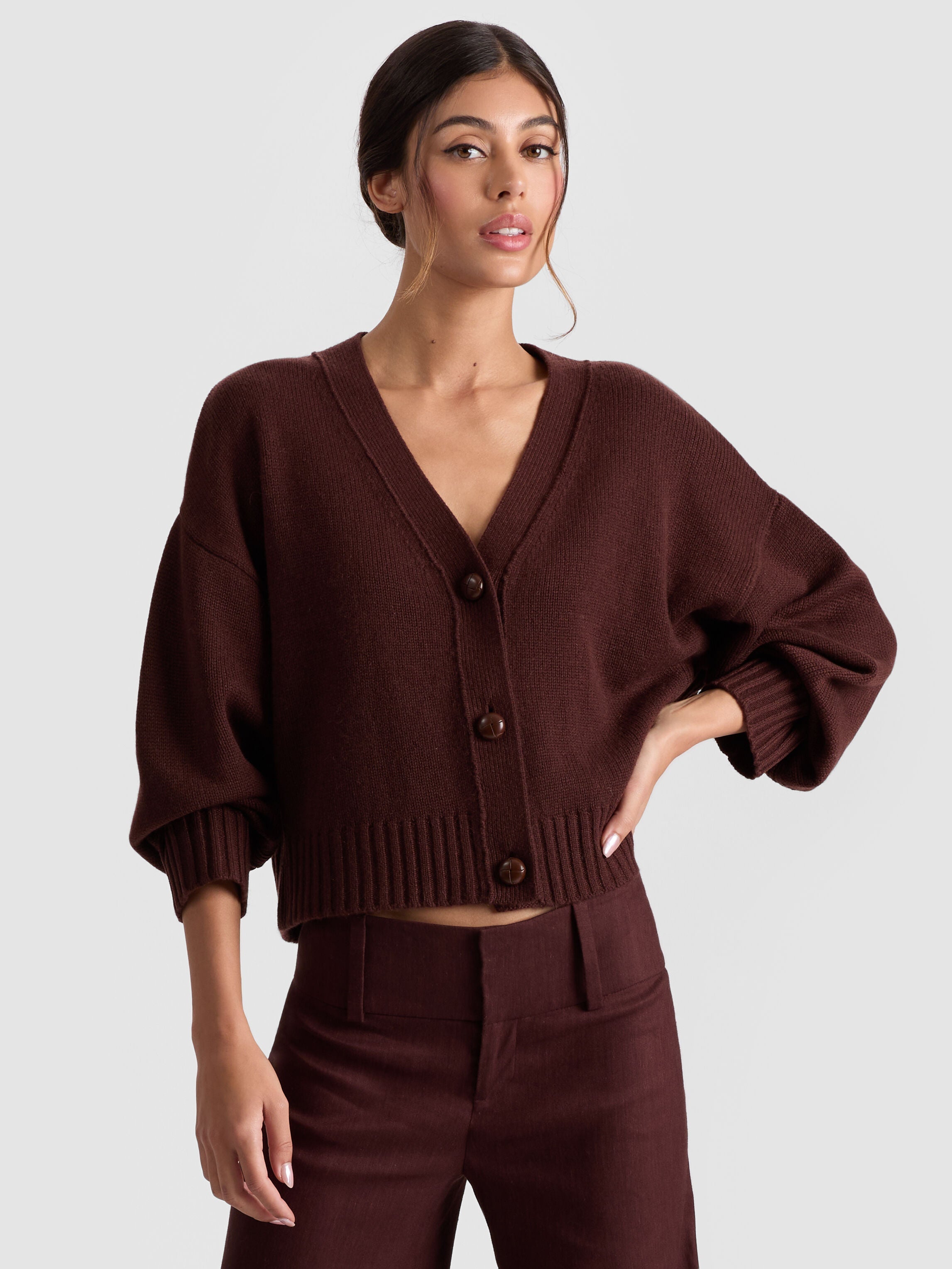 ATTICUS CASHMERE CARDIGAN-ALICE + OLIVIA