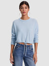 BERNETTA CROPPED CASHMERE PULLOVER-ALICE + OLIVIA