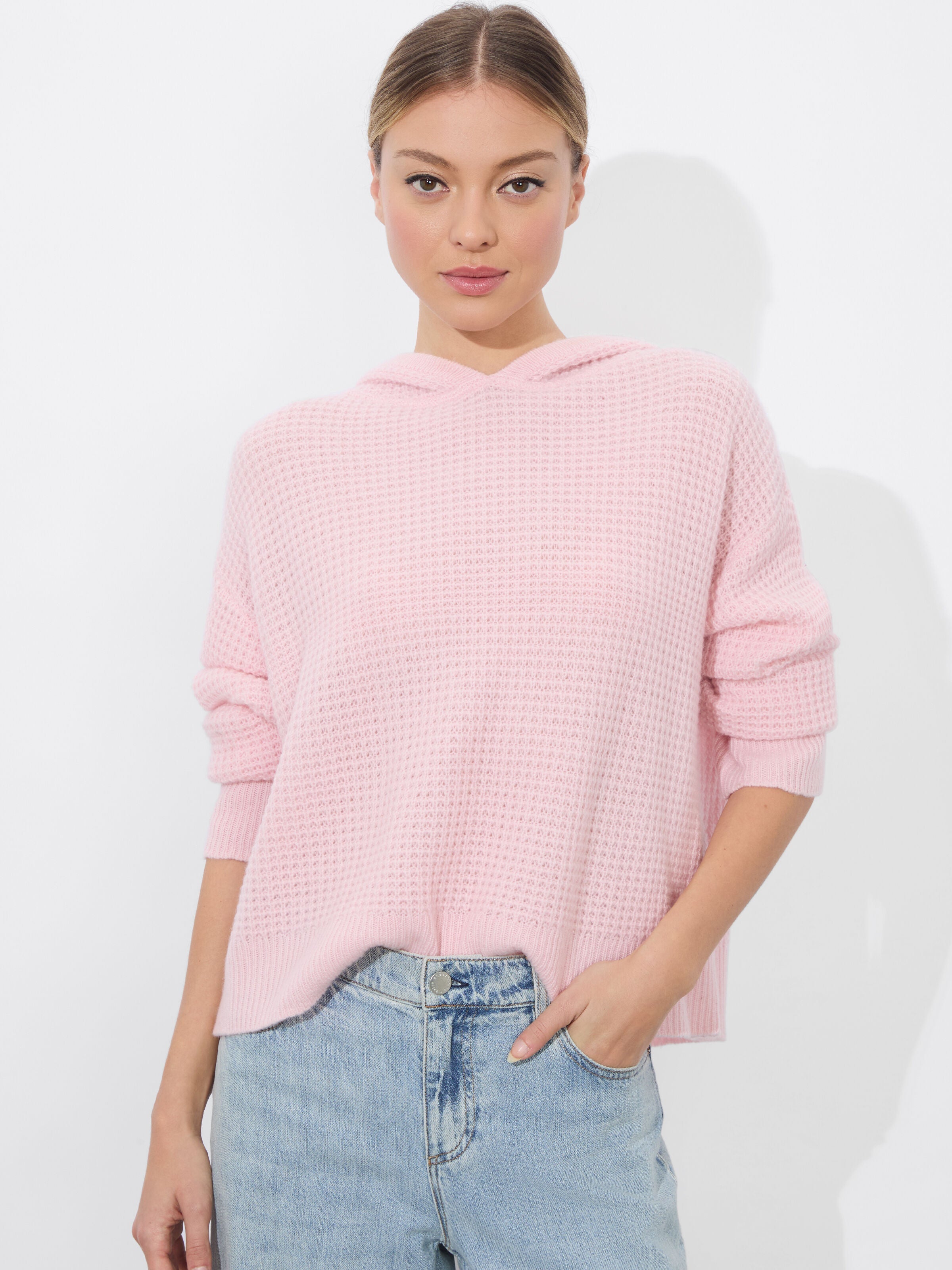 EMMANUELLE CASHMERE HOODIE-ALICE + OLIVIA