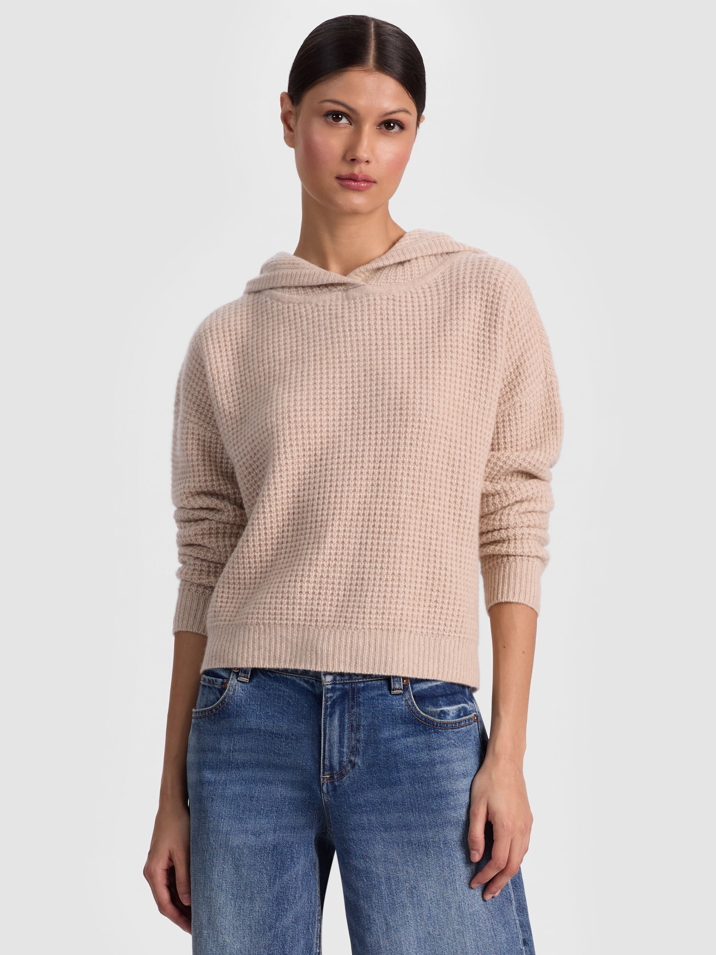 EMMANUELLE CASHMERE HOODIE-ALICE + OLIVIA