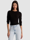 CAROLANN CASHMERE SHRUNKEN PULLOVER-ALICE + OLIVIA