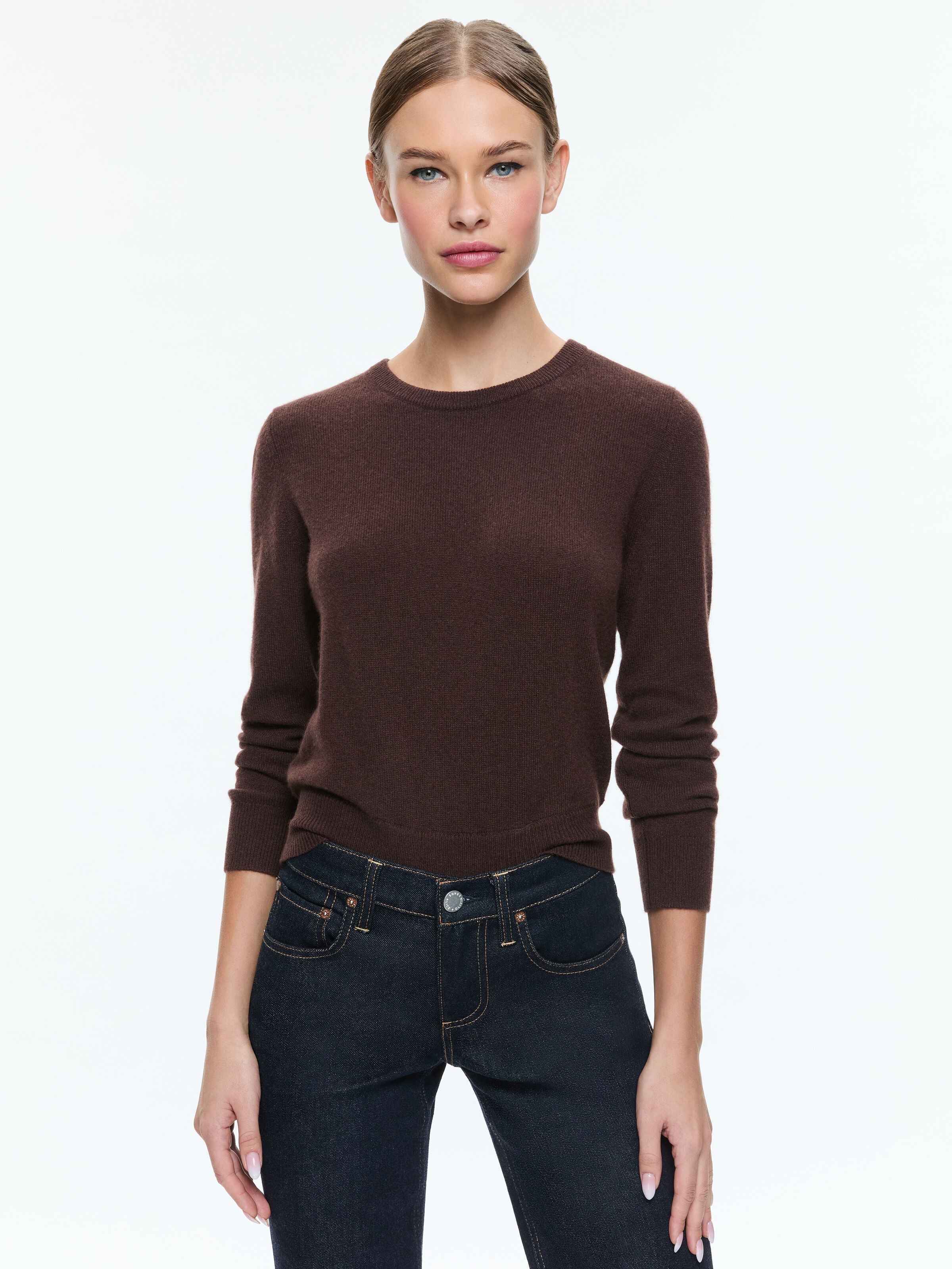 CAROLANN SHRUNKEN PULLOVER-ALICE + OLIVIA