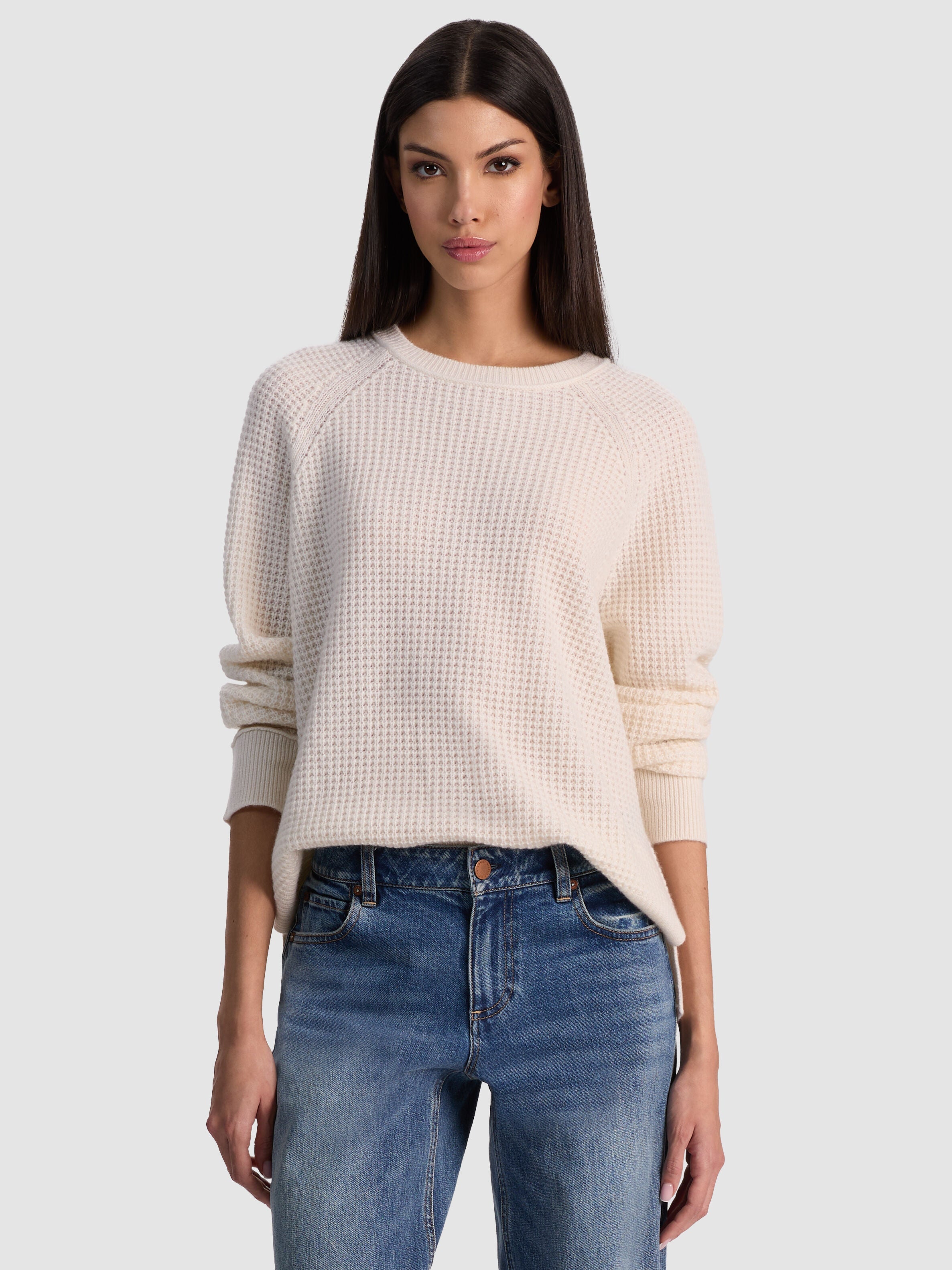COLIN CASHMERE CREWNECK-ALICE + OLIVIA