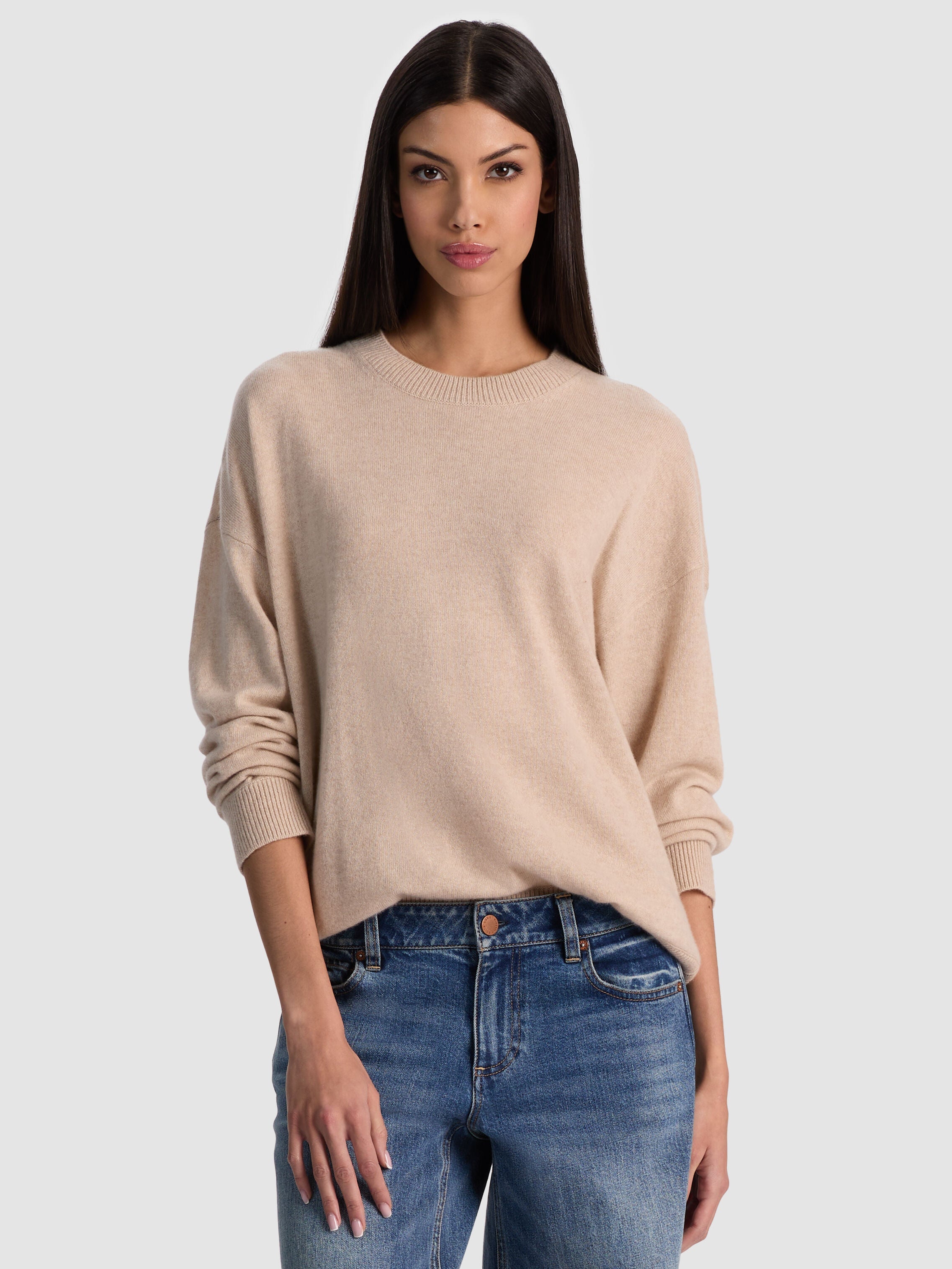 LAURA CASHMERE PULLOVER-ALICE + OLIVIA