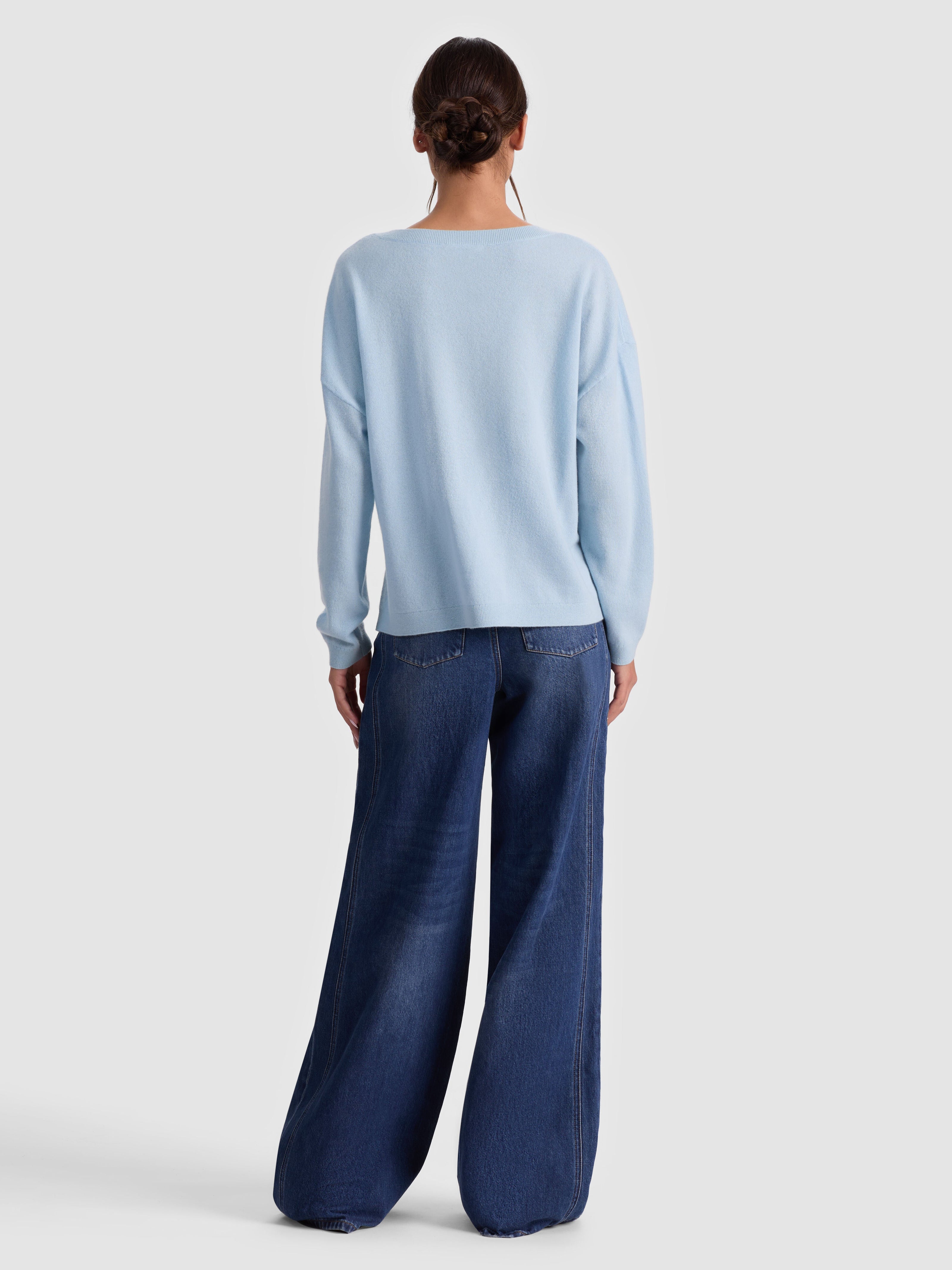 WILLIAMS CASHMERE PULLOVER-ALICE + OLIVIA