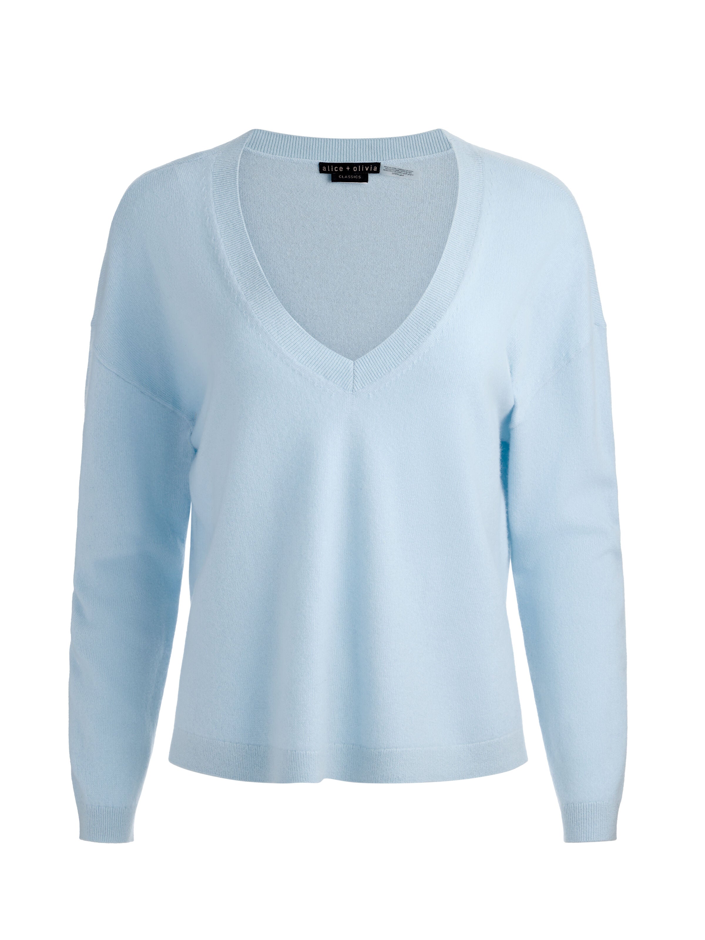 WILLIAMS CASHMERE PULLOVER-ALICE + OLIVIA