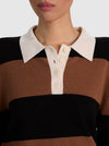 TILLIE CASHMERE POLO-ALICE + OLIVIA