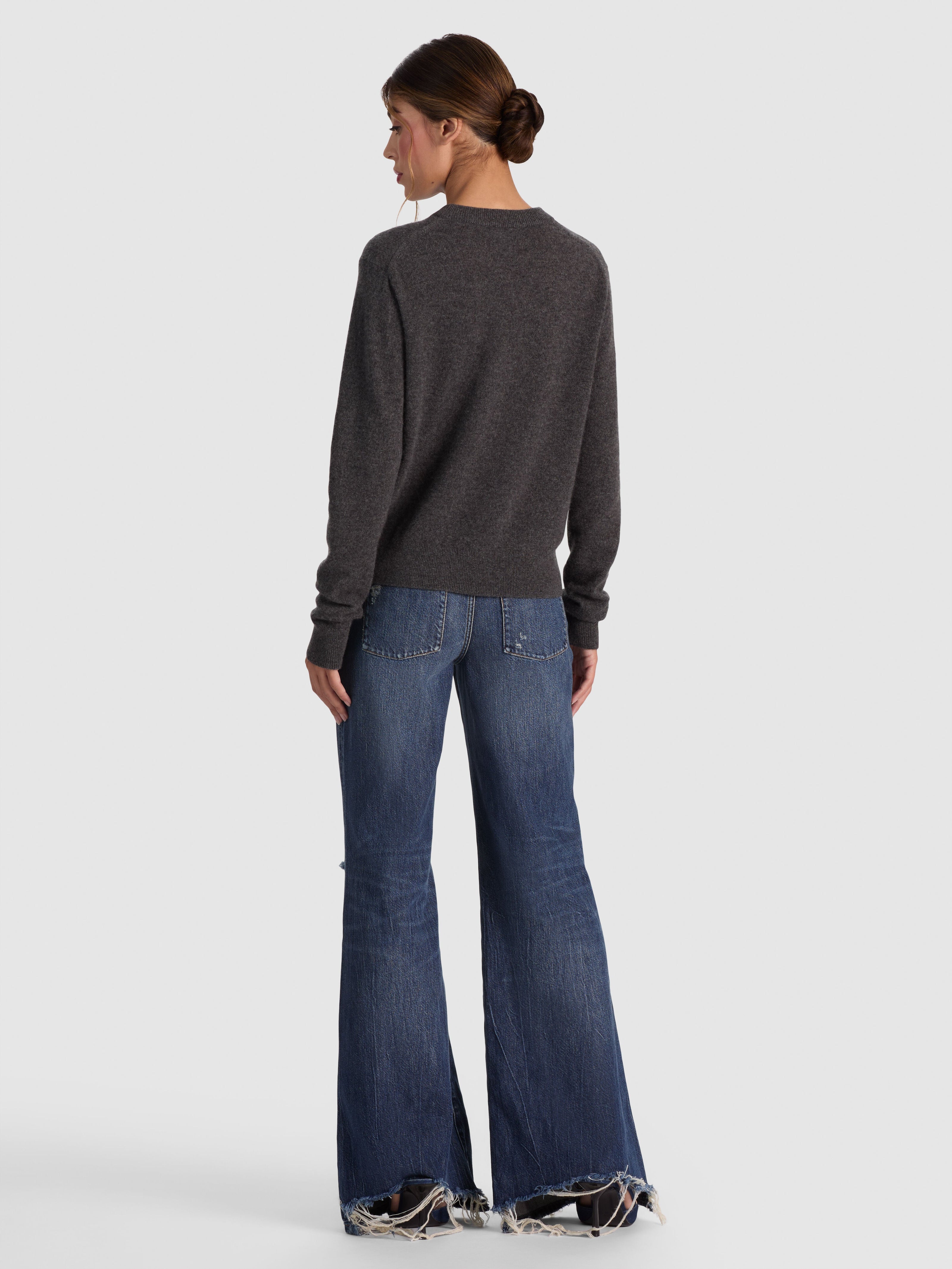 SCOTTIE CASHMERE PULLOVER-ALICE + OLIVIA