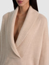 BRENDA CASHMERE SHAWL COLLAR TUNIC-ALICE + OLIVIA