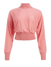 DIA CROPPED SWEATER-Black-ALICE + OLIVIA