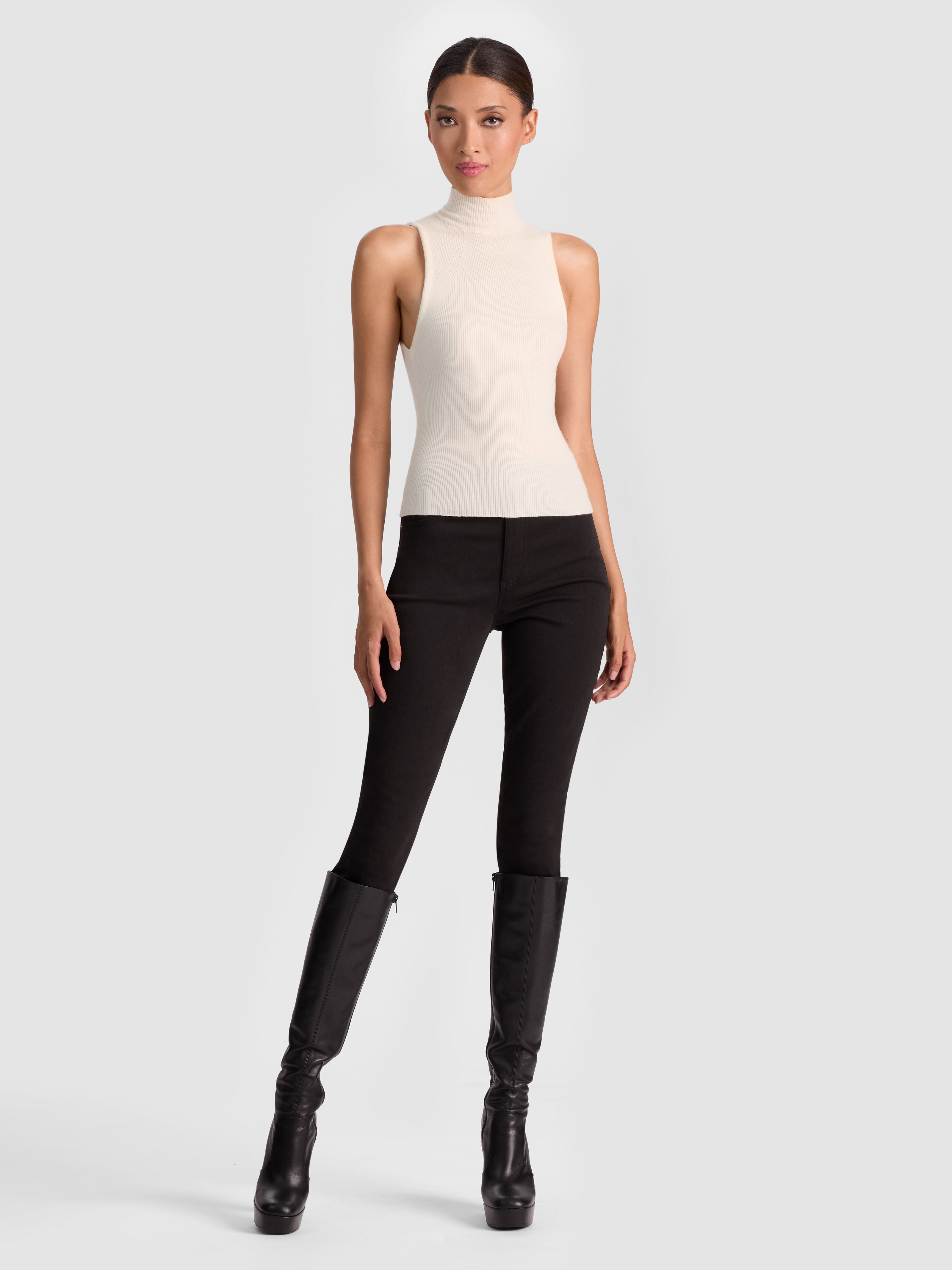 DARCEY KNIT TANK-ALICE + OLIVIA