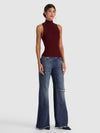 DARCEY WOOL SLEEVELESS TURTLENECK-ALICE + OLIVIA