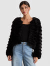 FAWN FAUX FUR JACKET-ALICE + OLIVIA