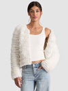 FAWN FAUX FUR JACKET-ALICE + OLIVIA