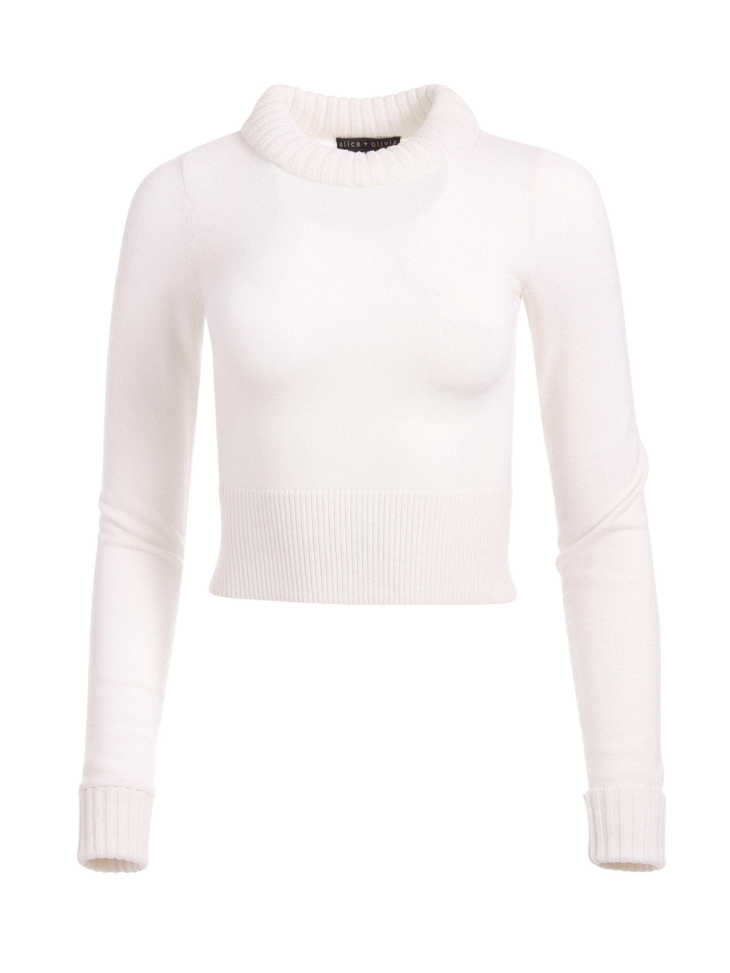 EON CROPPED MOCK NK SWTR-ALICE + OLIVIA