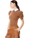 CHASE PUFF SLEEVE SWEATER-ALICE + OLIVIA