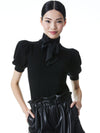 CHASE PUFF SLEEVE SWEATER-ALICE + OLIVIA