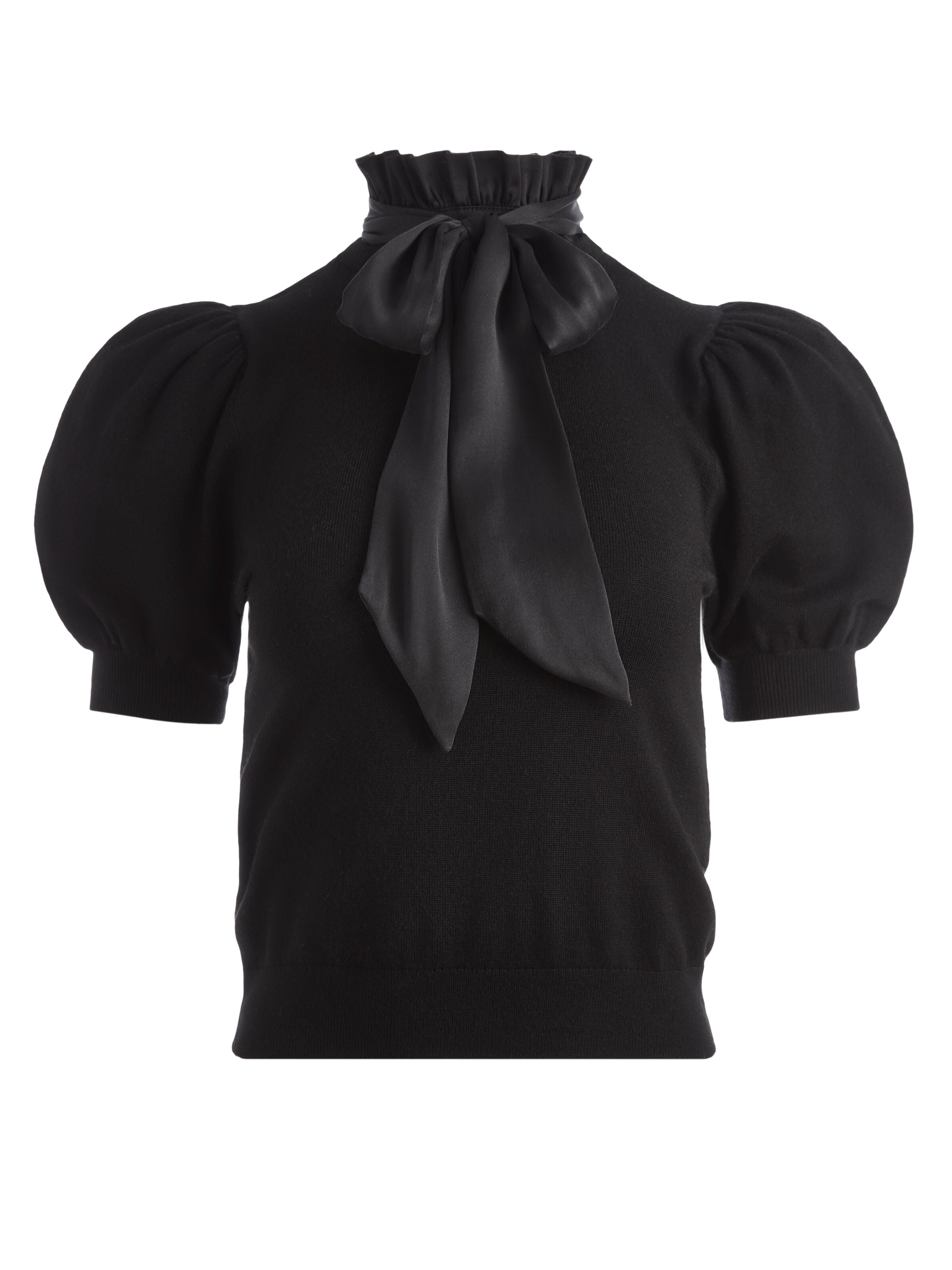 CHASE PUFF SLEEVE SWEATER-ALICE + OLIVIA