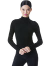 IRENA MOCK NECK CROPPED PULLOVER-ALICE + OLIVIA