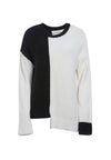SPARROW CREWNECK PULLOVER-SOFT WHITE-ALICE + OLIVIA