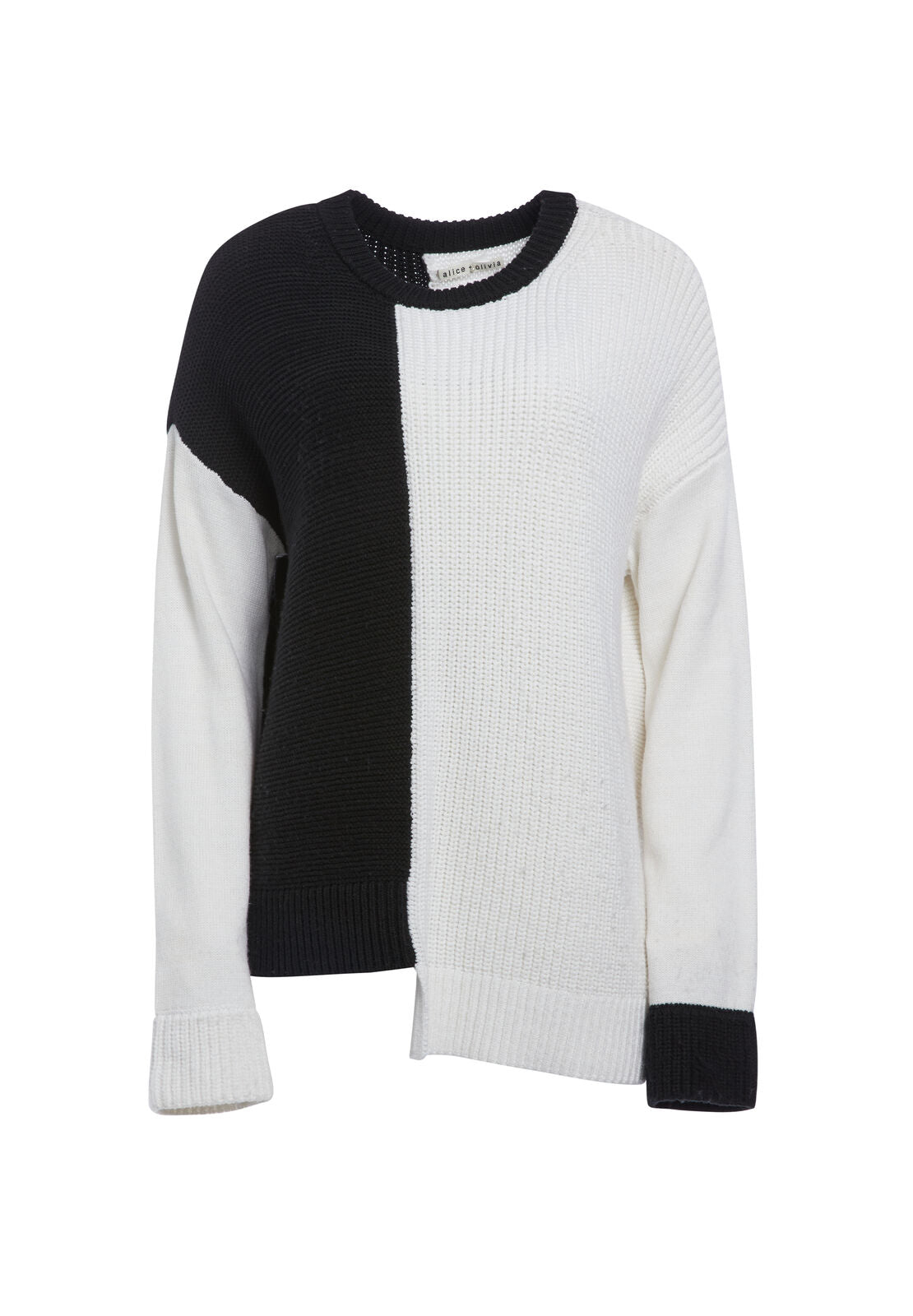 SPARROW CREWNECK PULLOVER-SOFT WHITE-ALICE + OLIVIA