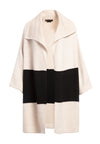 HESTER SWEATER COAT-STONE/BLACK-ALICE + OLIVIA