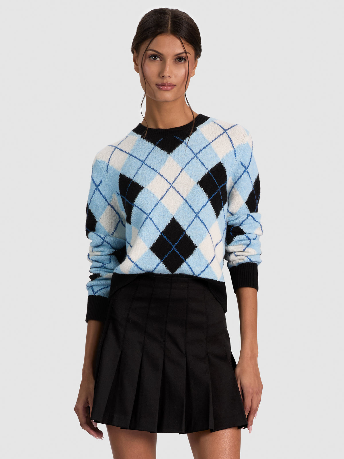 CAROLEE CREWNECK PULLOVER-ALICE + OLIVIA