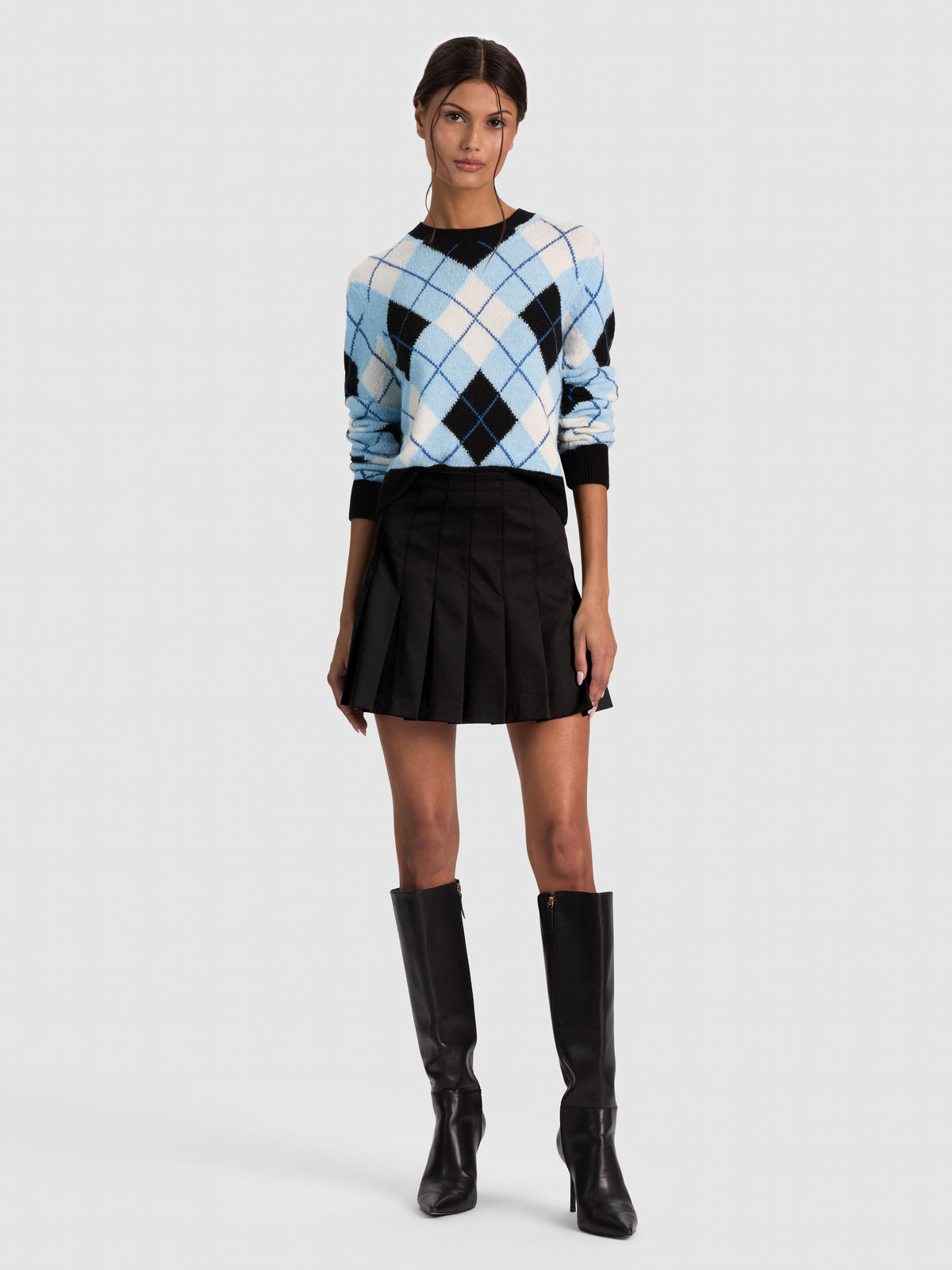 CAROLEE CREWNECK PULLOVER-ALICE + OLIVIA