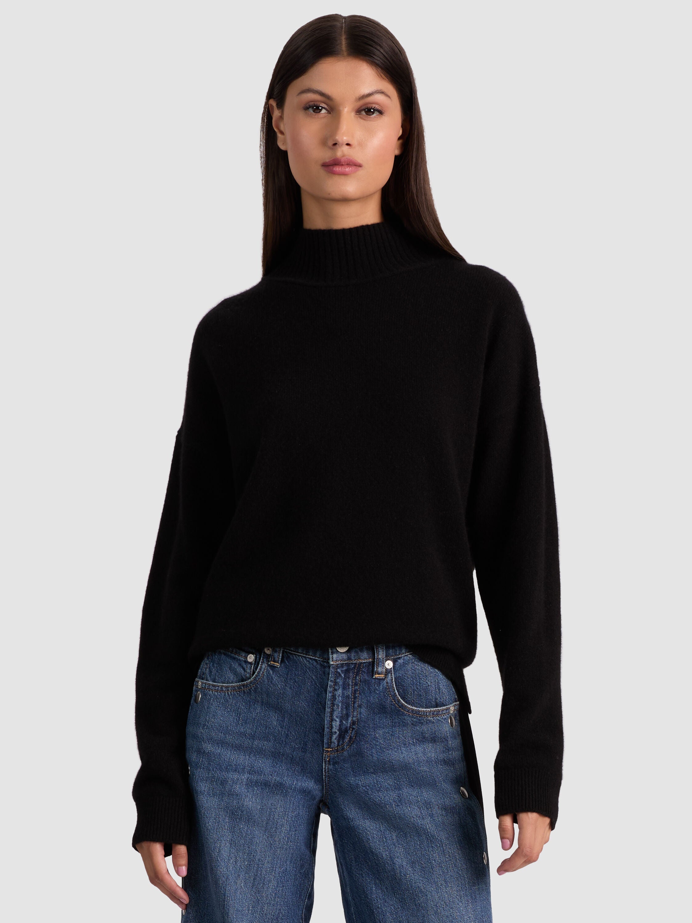 MELIE CASHMERE PULLOVER-ALICE + OLIVIA