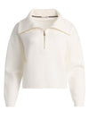 KENT ZIP COLLAR PULLOVER-ALICE + OLIVIA