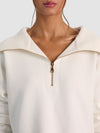 KENT ZIP COLLAR PULLOVER-ALICE + OLIVIA