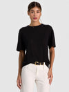AMELIE CASHMERE KNIT TEE-ALICE + OLIVIA