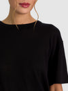 AMELIE CASHMERE KNIT TEE-ALICE + OLIVIA