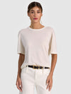 AMELIE CASHMERE KNIT TEE-ALICE + OLIVIA