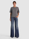 AMELIE CASHMERE KNIT TEE-MEDIUM HEATHER GREY-ALICE + OLIVIA