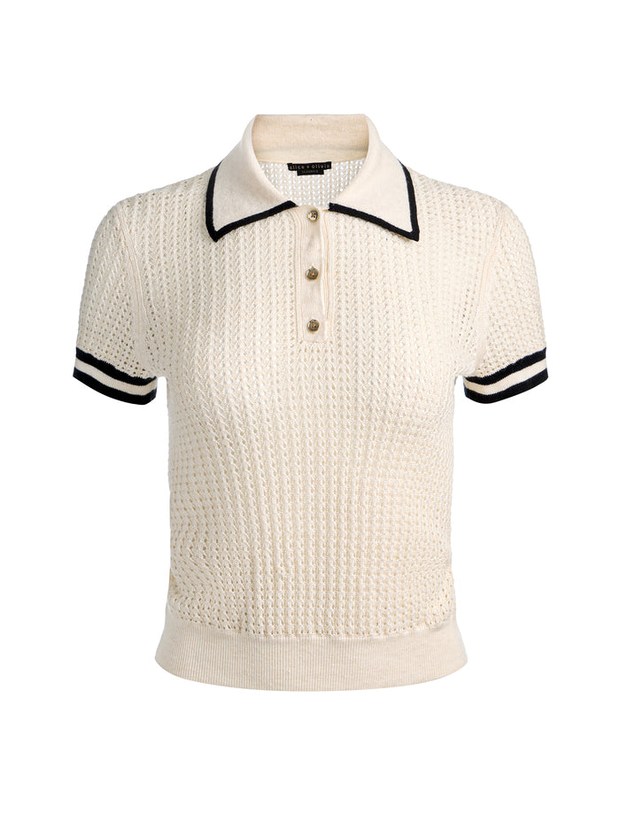 MARTHA POINTELLE POLO-ALICE + OLIVIA