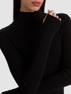 ROBERTA RIBBED TURTLENECK-ALICE + OLIVIA