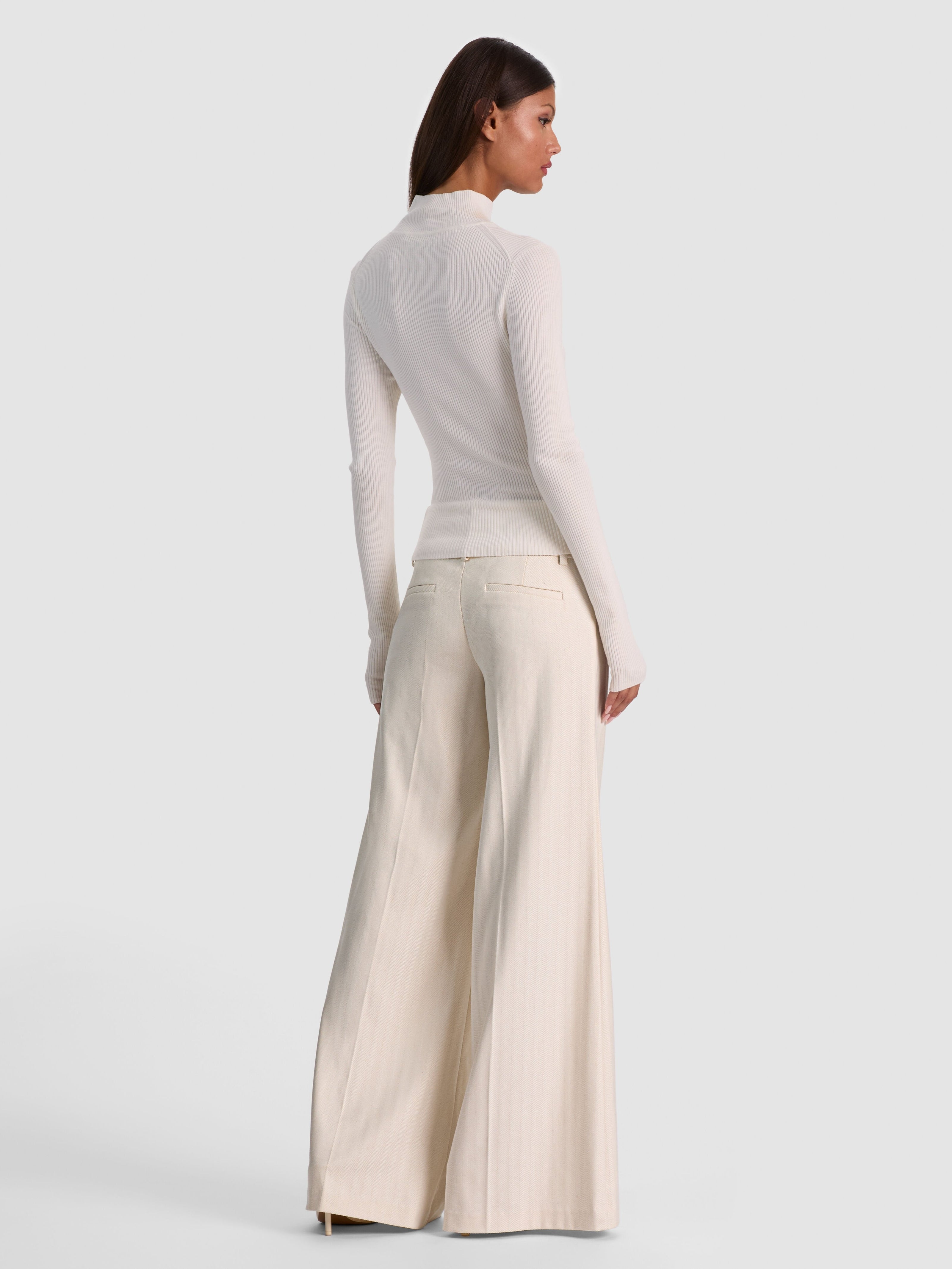 ROBERTA RIBBED TURTLENECK-ALICE + OLIVIA