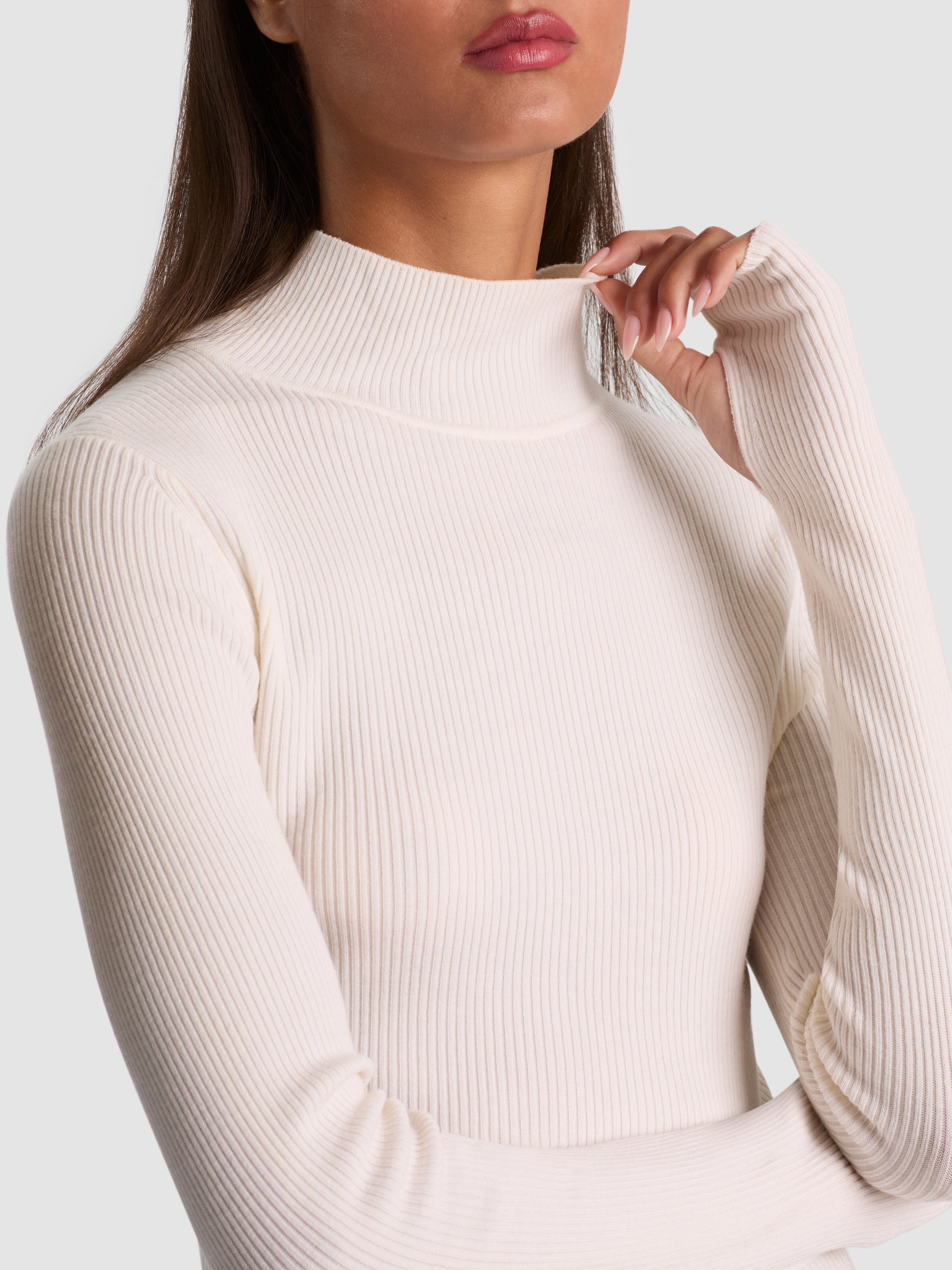 ROBERTA RIBBED TURTLENECK-ALICE + OLIVIA